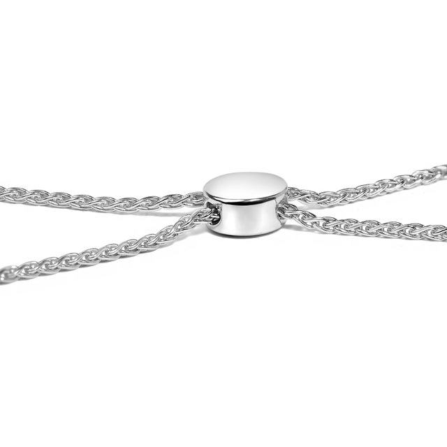 Discover elegance that flows as effortlessly as poetry with this meticulously crafted bracelet, marrying durability and...