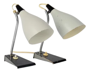 Mid-Century Lamps from Zukov, 1960s, Set of 2