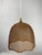 Mid-Century Modern Rattan & Wicker Webbing Beehive Hanging Lamp, 1930s For Sale - Image 3 of 16