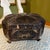 Mid 19th Century Antique Chinese Export Black Lacquered Heavily Distressed Tea Caddy For Sale - Image 5 of 9