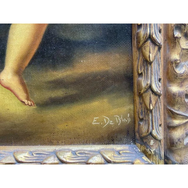After A.R. Mengs, Perseo and Andromeda, Italy, 2005, Oil on Canvas, Framed For Sale - Image 8 of 9