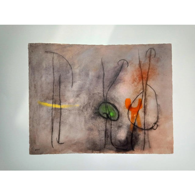 Joan Miro, Trois Femmes, 1987, Lithograph For Sale - Image 4 of 4