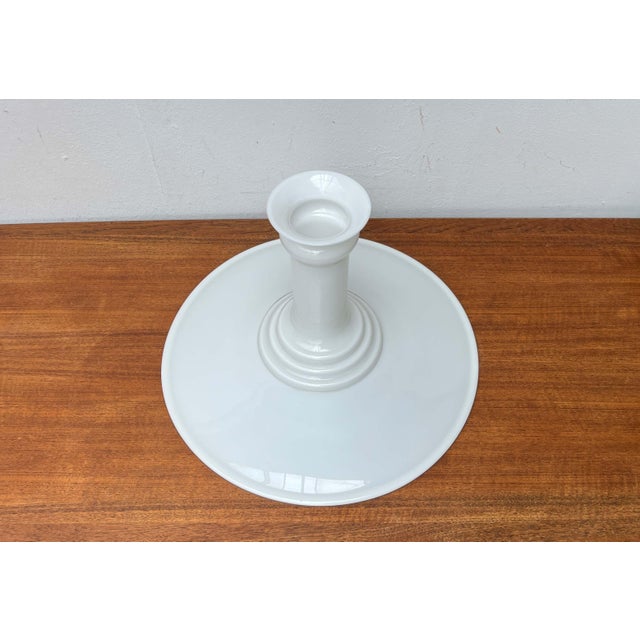 White Large Vintage Danish Mythos Pendant Lamp by Sidse Werner for Royal Copenhagen Holmegaard, 1980s For Sale - Image 8 of 18