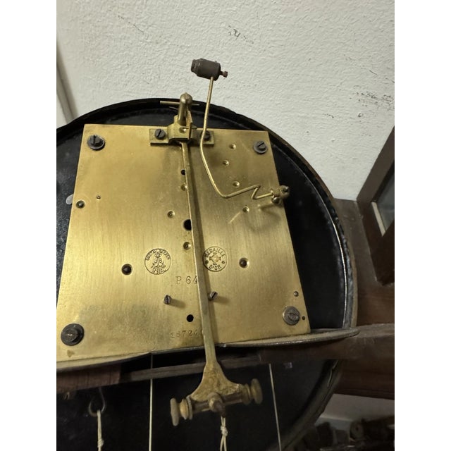 Gustav Becker Antique 2 Weight Vienna Regulator Wall Clock For Sale - Image 9 of 11