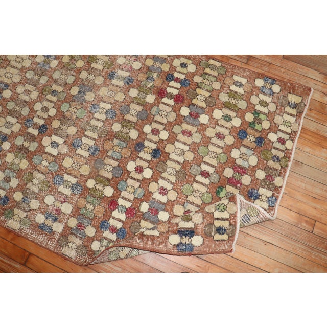 Mid 20th Century Turkish Art Deco Runner For Sale - Image 11 of 18