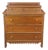 Antique Victorian Arts & Crafts Walnut Stepback Dresser Chest of Drawers For Sale