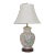 Mid 20th Century Chinoiserie Ginger Jar Floral Table Lamp For Sale