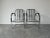 KEM Weber designed this Avant Garde pair of lounge chairs in the 1930s. It sits on flat bands of chrome and acts as a...