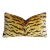 Italian Scalamandre Le Tigre Tiger Velvet Feather/Down Pillow For Sale