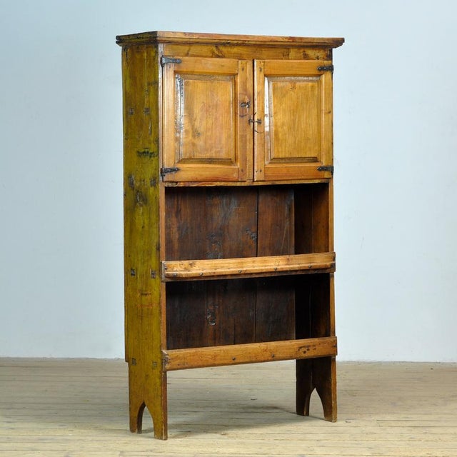 Rustic Spanish Chestnut Cabinet, 1800s For Sale - Image 3 of 15
