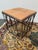 Driftwood + Patinated Bronze End/Side Table For Sale In San Francisco - Image 6 of 12