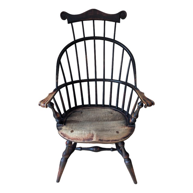 1990s Jeff Koopus Windsor Armchair For Sale