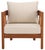Mid-Century Modern Owen Club Chair Set of 2, Natural/Taupe For Sale - Image 3 of 11