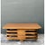 Paul Frankl Vintage Stacked Rattan Coffee Table After Paul Frankl For Sale - Image 4 of 12