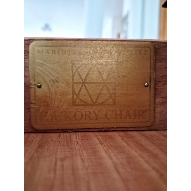 Wood Hickory Chair Calla Side Table - Mariette Himes Gomez For Sale - Image 7 of 7