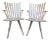 Danish Mikado Armchairs in Maple by J. Foersom and P. Hjort Lorenzen for Fredericia, Set of 2 For Sale
