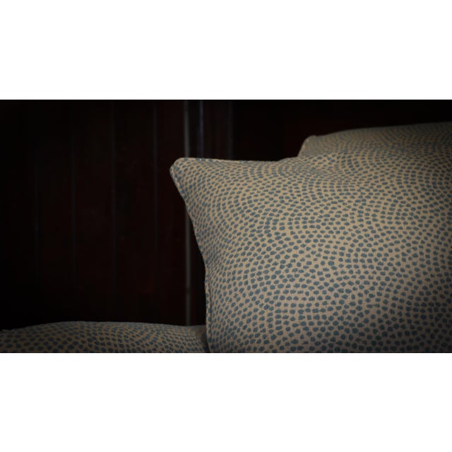 2-Seater Sofa from George Smith with Escale Ciel Blue Fabric from Jean Paul Gaultier, 2010s For Sale - Image 4 of 18