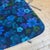 Set of Four Swivel Dining Chairs – original Danish flower power fabric (1960s)