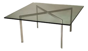 Barcelona Coffee Table by Ludwig Mies van der Rohe and Lily Reich for Knoll, 1950s