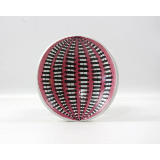 Mid-Century Stig Lingberg Faience Pottery Bowl for Gustavsberg For Sale - Image 9 of 9