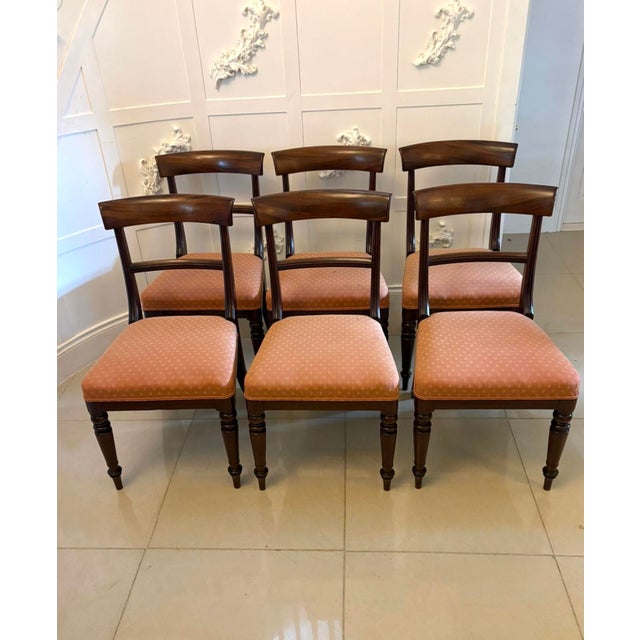 Antique Regency Mahogany Dining Chairs, 1830, Set of 6 For Sale - Image 12 of 12