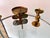 1960s Brutalist Bronze Candlesticks by Giuseppe Gallo, Italy, 1960, Set of 2 For Sale - Image 5 of 8