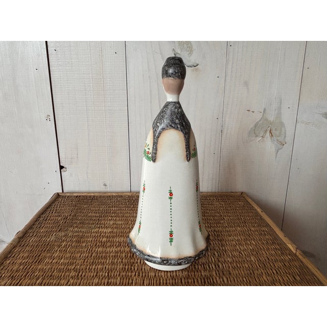 White Hungarian Porcelain Figurine, Budapest Man, European Collectible, Aquincum Porcelain, Hungarian Man in Traditional Dress For Sale - Image 8 of 11
