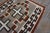1920s Gray Geometric Antique American Navajo Carpet 4' X 5'9" Flatweave Wool Rug For Sale - Image 9 of 15