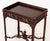 Wood Chinese Chippendale Style Mahogany Silver Table For Sale - Image 7 of 9