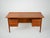 Brown Vintage Teak Desk by Peter Løvig Nielsen, 1960s For Sale - Image 8 of 12