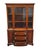 Brown Bernhardt Furniture Solid Mahogany Traditional Duncan Phyfe Style 44" China Cabinet For Sale - Image 8 of 16