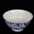 This is a beautiful vintage Chinese porcelain Stem Bowl (高脚碗), elegantly decorated in underglaze blue (Qinghua). The bowl...