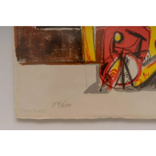 Mid-Century Modern 1940s Lithograph After Edouard Pignon Ltd Ed For Sale - Image 3 of 10