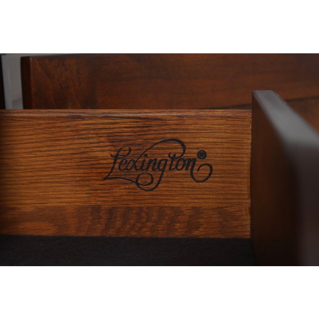 Lexington Bob Timberlake Cherry Four-Door Bookcase Breakfront For Sale - Image 17 of 18