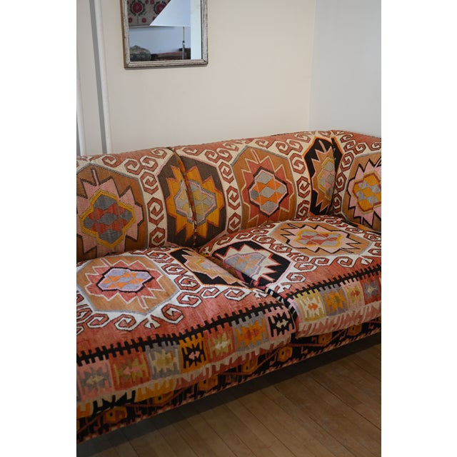 English George Smith Kilim Sofa For Sale - Image 10 of 12