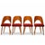 Dining Chairs by Antonín Šuman for Tatra Furniture, Czechoslovakia, 1960s, Set of 4 For Sale - Image 11 of 11