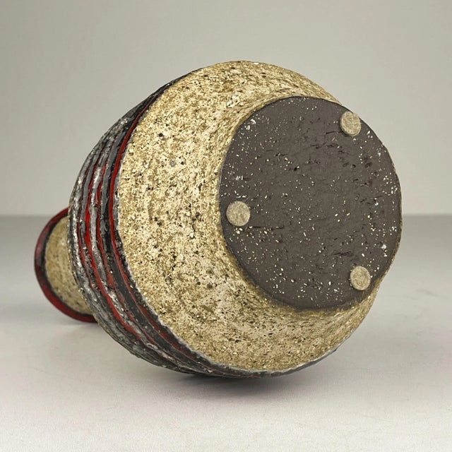 Vintage Italian Ceramic Vase, 1970s For Sale - Image 10 of 11