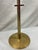 Tommi Parzinger Mid Century, Solid, Brass, Modernist Candleholders, in the Style of Tommi Parzinger For Sale - Image 4 of 12