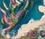 Aerial Seascape Abstract, Original Oil Painting, Rare Art For Sale - Image 12 of 12