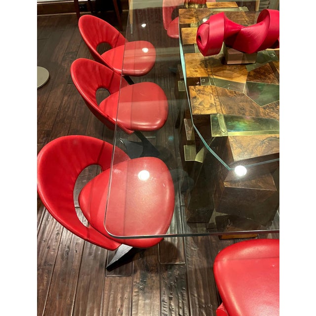 Set of Eight Sculptural Chairs by Santiago Calatrava for De Sede For Sale In Atlanta - Image 6 of 11
