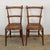 Vintage Punched Seat Dining Chairs in Wood from Luterma, Estonia, Set of 2 For Sale - Image 6 of 15
