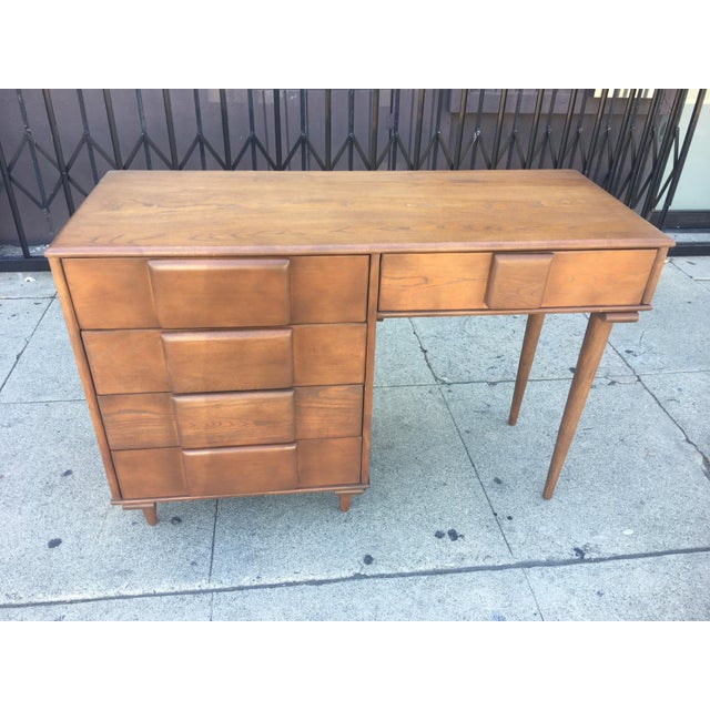 Solid Wood MidCentury Desk Chairish