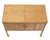 Miid-century modern flip top bar cart server on wheels. Faux bamboo legs.