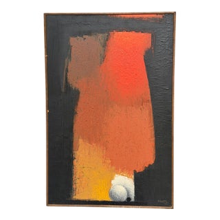 Ramon Prats Abstract Modern Art Oil Painting For Sale