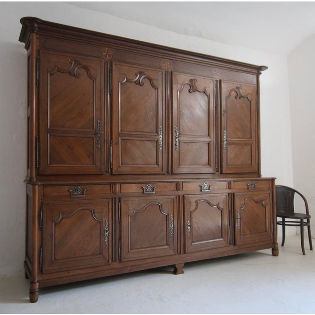 Large French Buffet Cabinet For Sale - Image 3 of 18