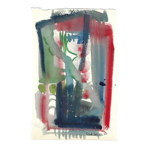 1952 Robert Colborne Abstract Watercolor