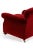 Victorian Red Velvet Armchair For Sale - Image 6 of 13