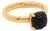28510 - Tiffany & Co. Picasso Black Spinel Sugar Stacks 18k Rose Gold Ring, Size 5 For Sale