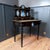 Metal Ebonized Wooden Bonheur Du Jour Writing Desk For Sale - Image 7 of 18