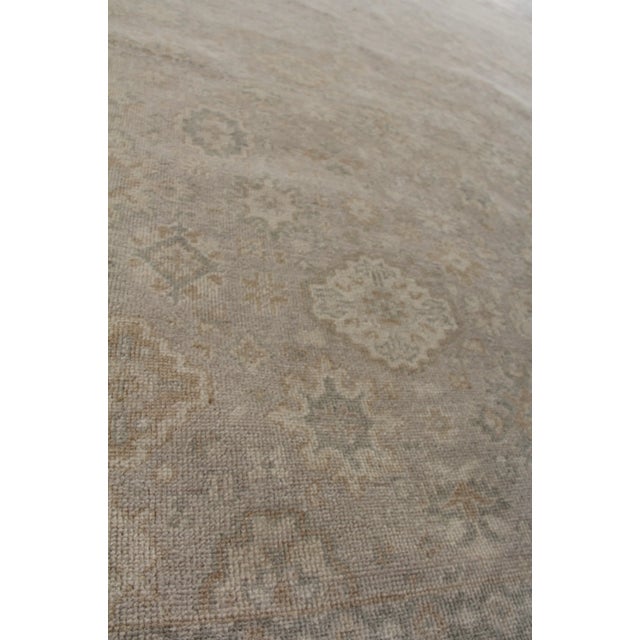 Textile Vith Beige Hand knotted Wool Area Rug - 8'x10' For Sale - Image 7 of 8